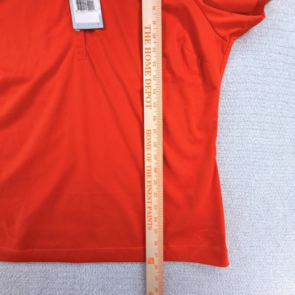 NEW Nike Golf Michael Jordan Signature Polo Womens XXL Orange Dri-FIT 394665